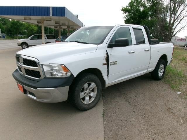 2015 RAM 1500 Tradesman in Bright White Clearcoat — front three-quarter view
