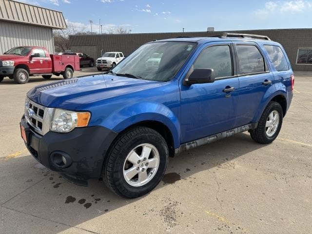 2011 Ford Escape XLT in Blue Flame Metallic — front three-quarter view