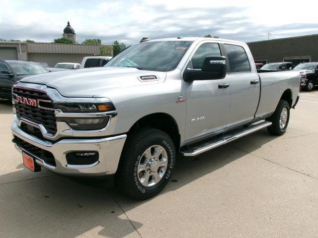 2026 RAM Ram 2500 RAM 2500 BIG HORN CREW CAB 4X4 8' BOX in Silver-Zynith Exterior Paint — front three-quarter view