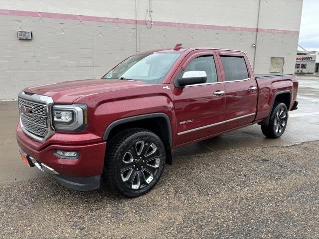 2018 GMC Sierra 1500 Denali in Red Quartz Tintcoat — front three-quarter view